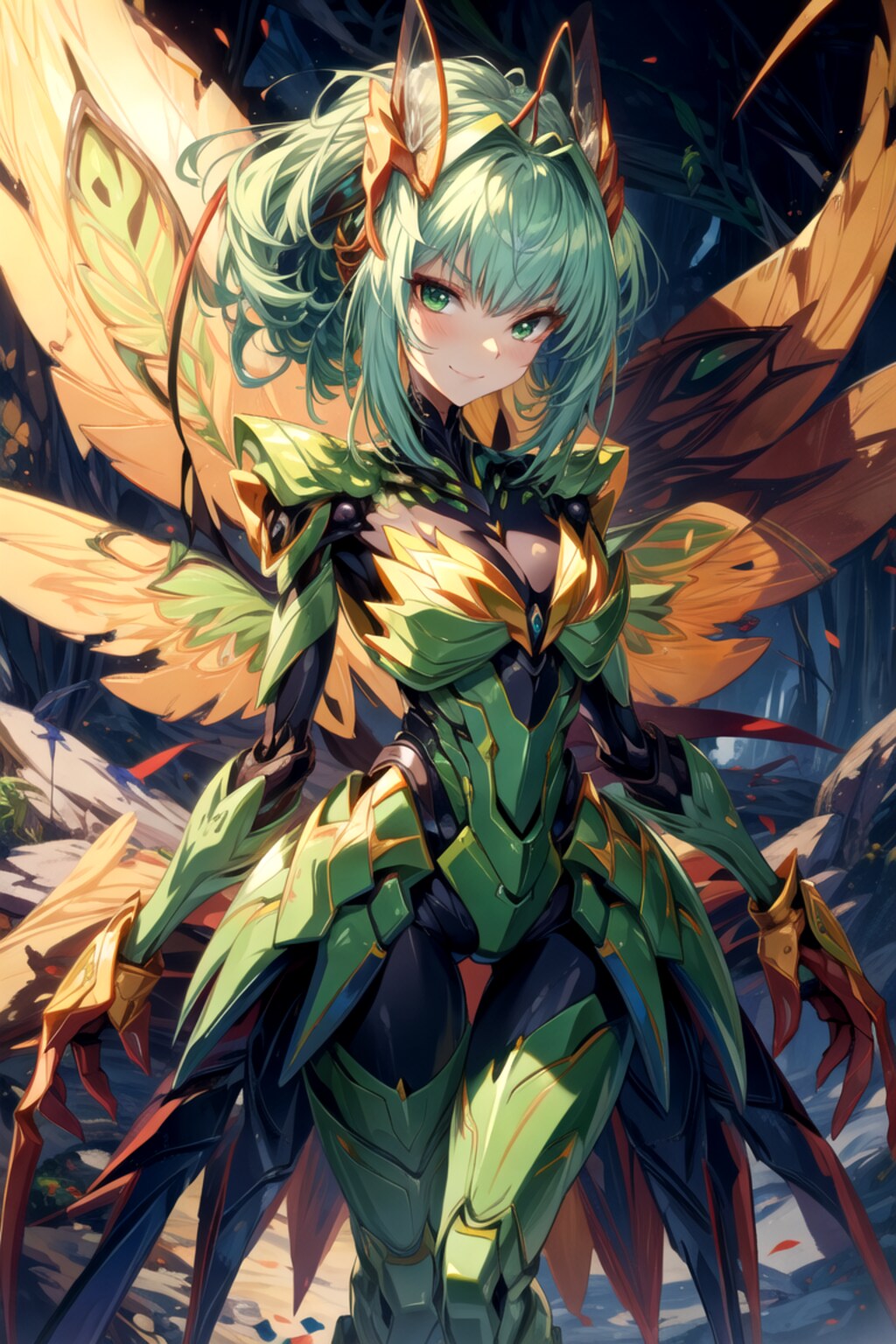 カマキリ女戦士