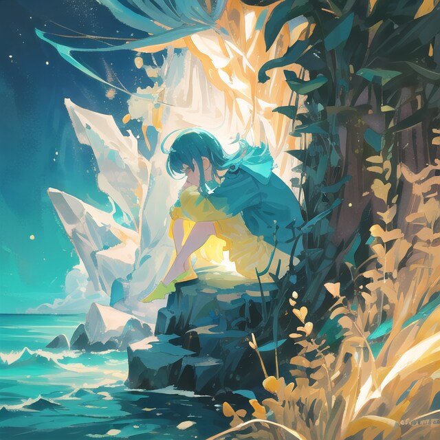 冥思少女