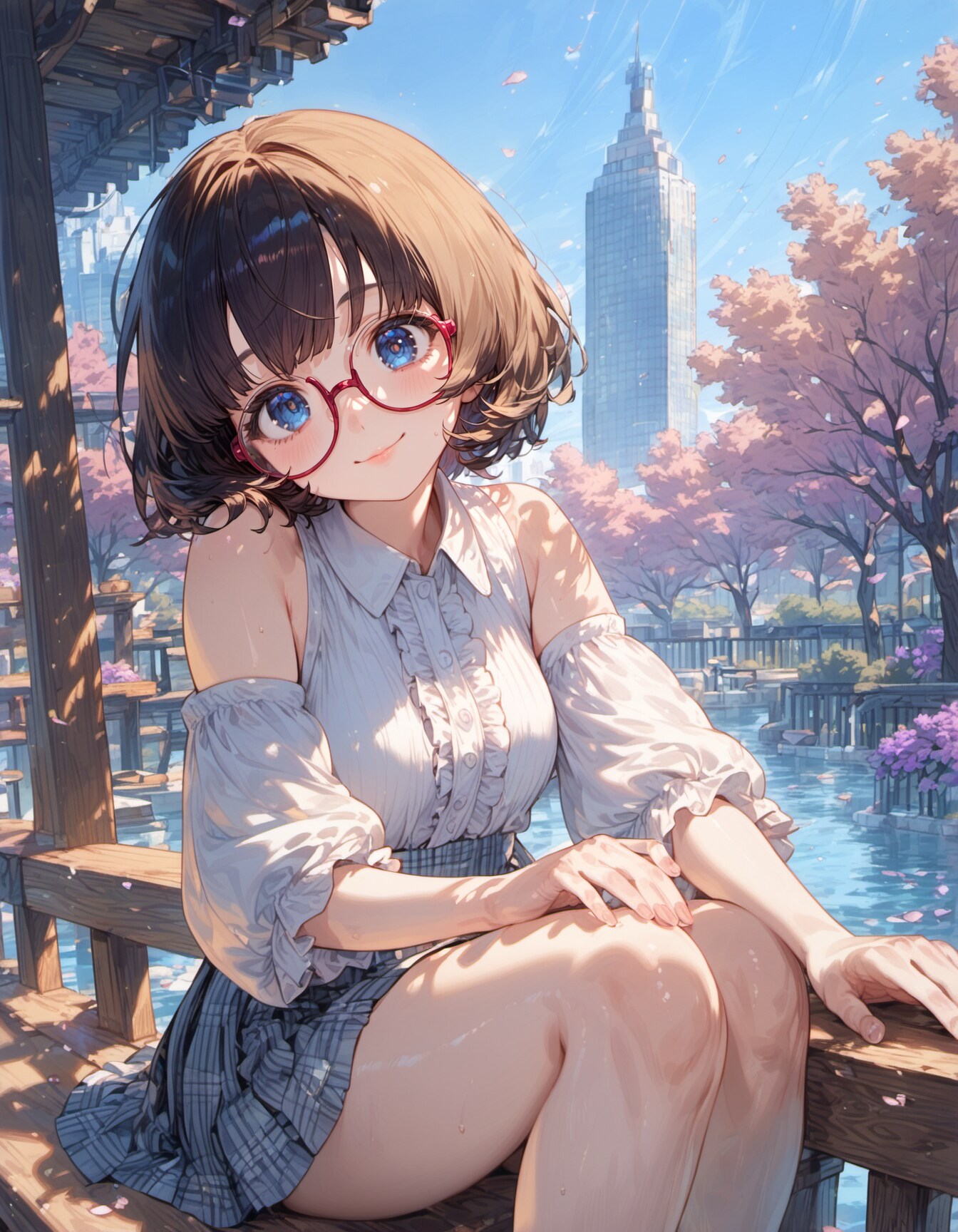 City Oasis | の人気AIイラスト・グラビア