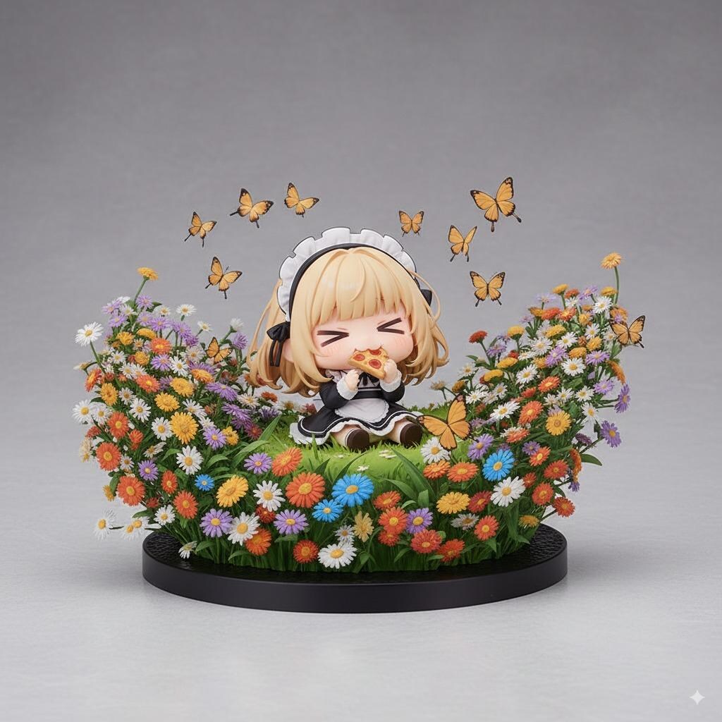 試作 オブ メイドちゃんフィギュア🍕💥💥💥