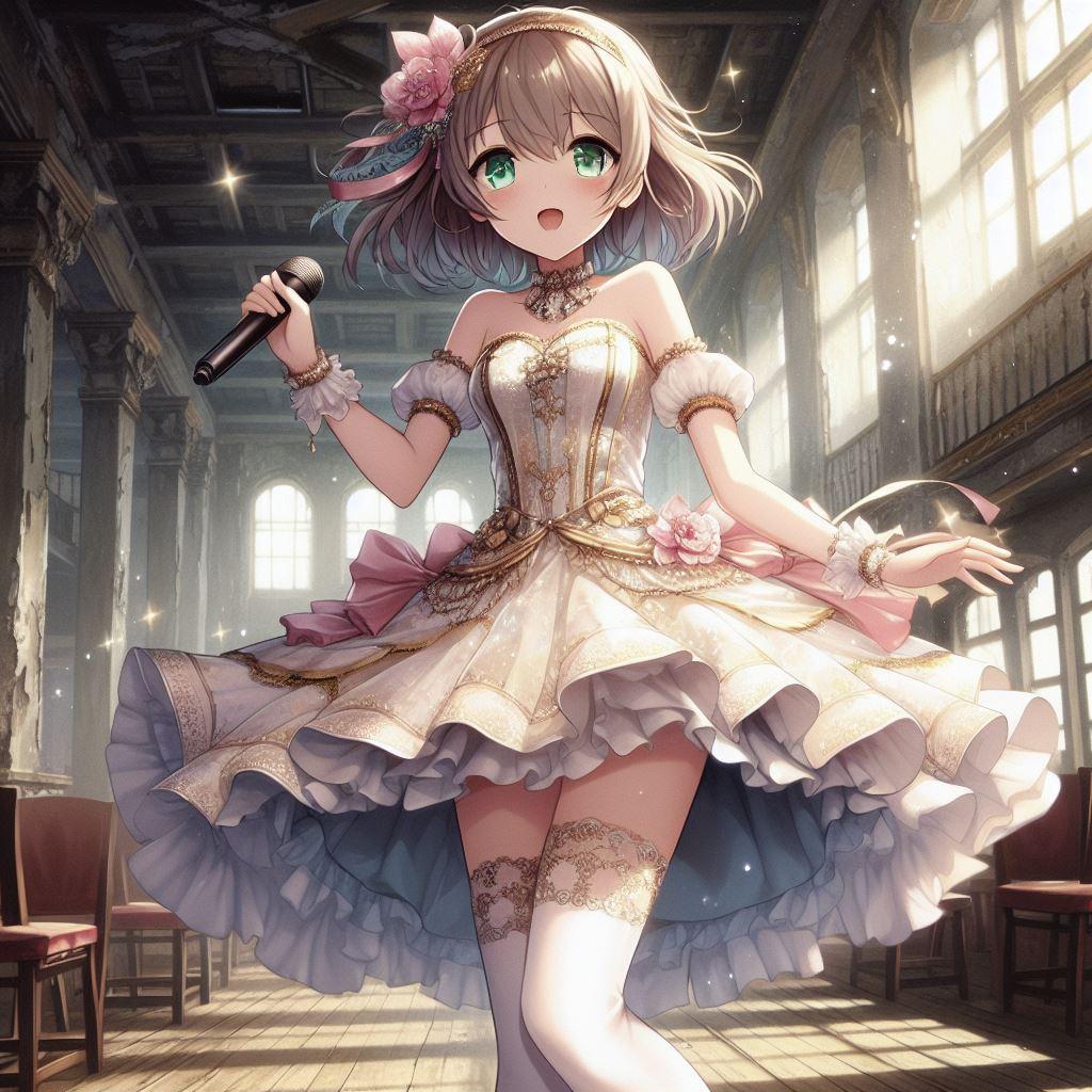 退廃した世界で歌うアイドル🎤