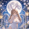 月夜のラビットガーデン 4枚目