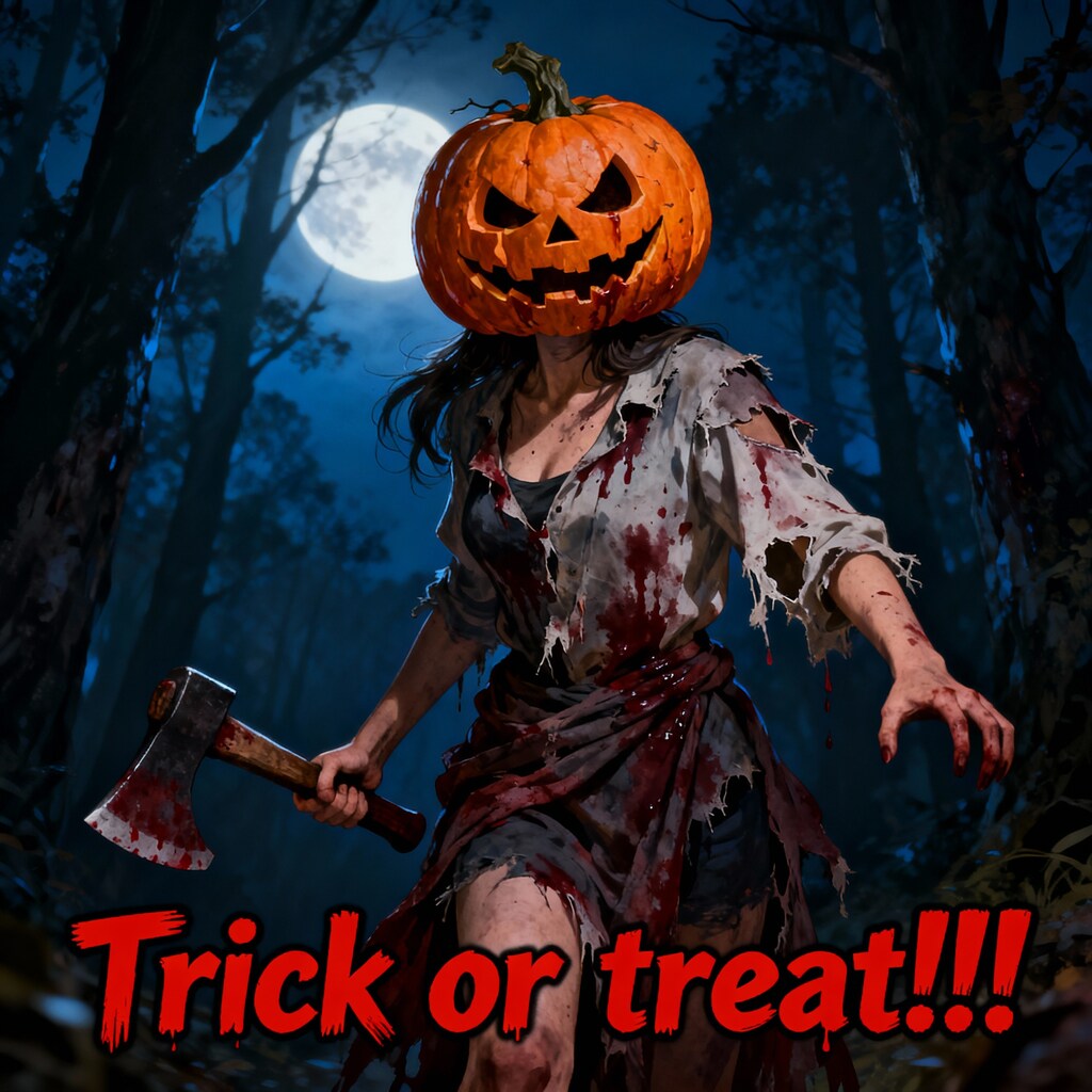 ハロウィンの悪霊