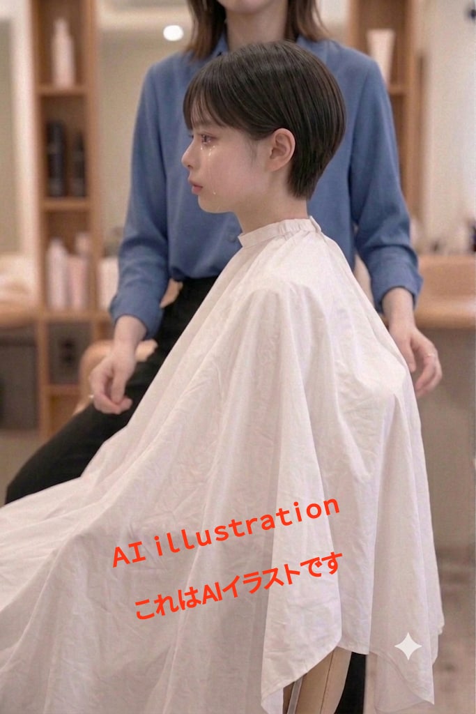 初恋のポニーテール美少女は、水曜日の夕方。 “静かで残酷な処刑”のように髪を切り落とされ、ショートになっていた。  その理由も彼女の心の震えも、ボクにはわからないまま。