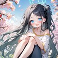 オフショルダー体育すわりのアリス【ブルアカ・天童アリス】 4枚目