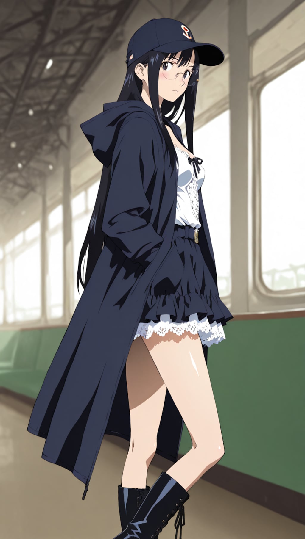 クールな眼鏡っ子