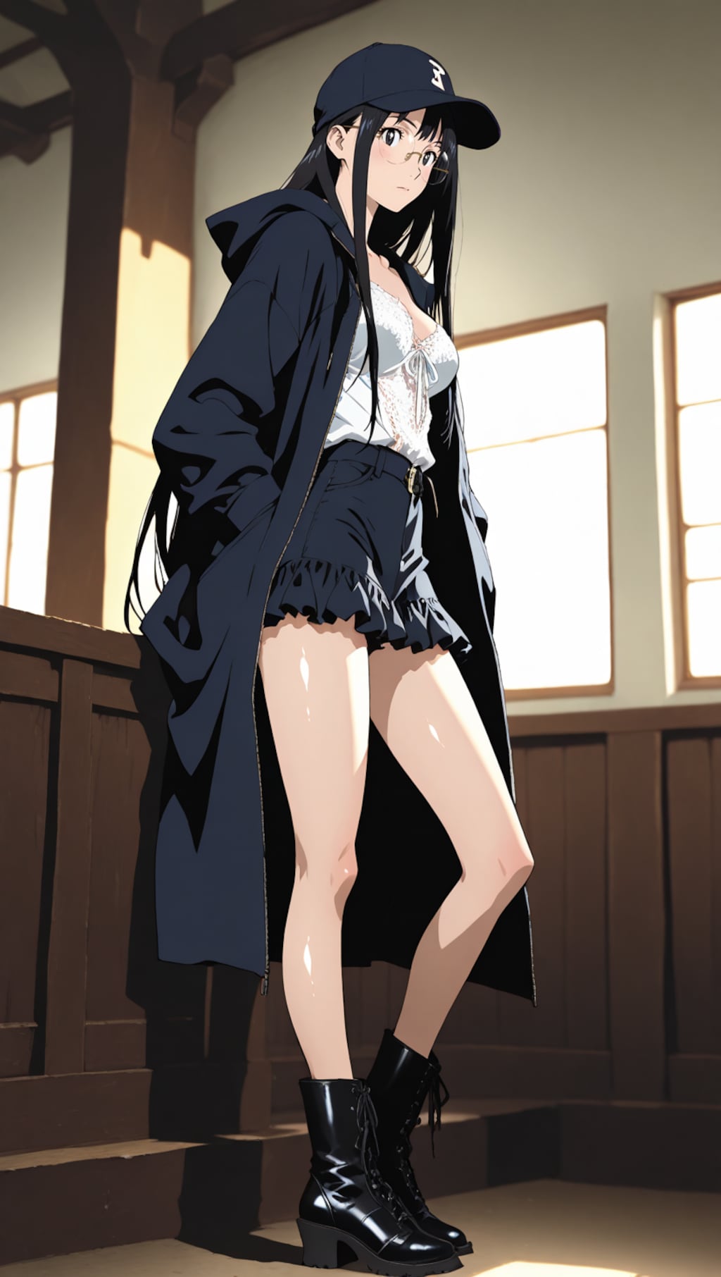 クールな眼鏡っ子