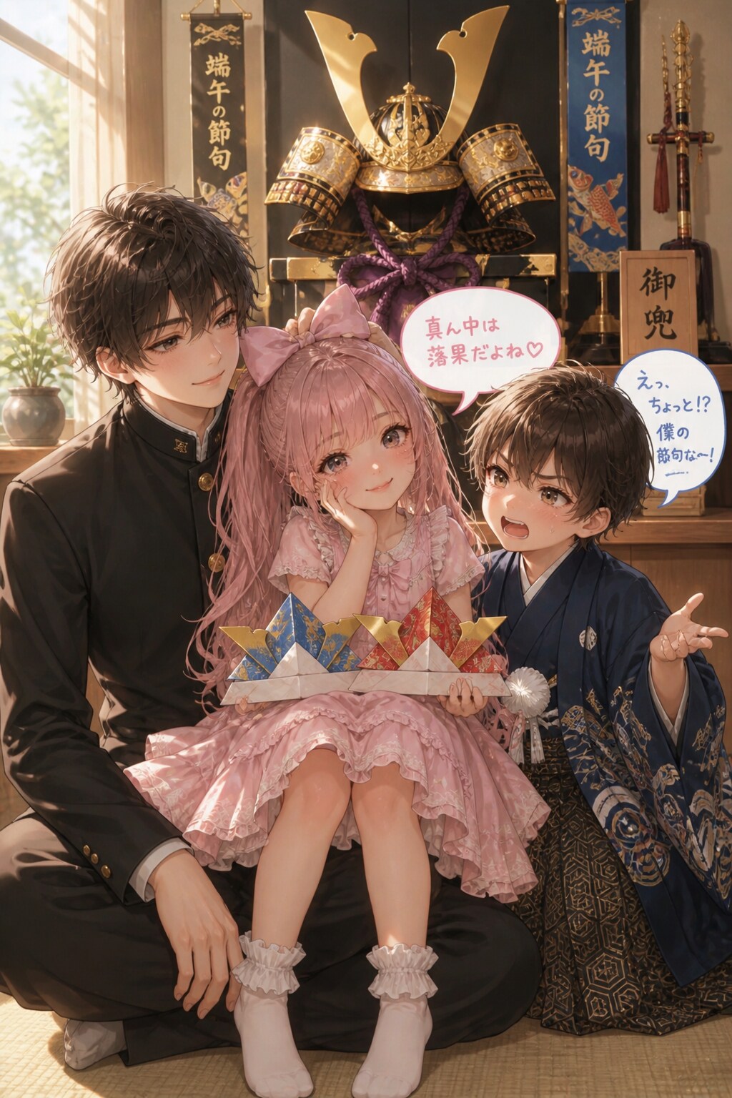 落果ちゃんのこどもの日。ver.小学校１年生