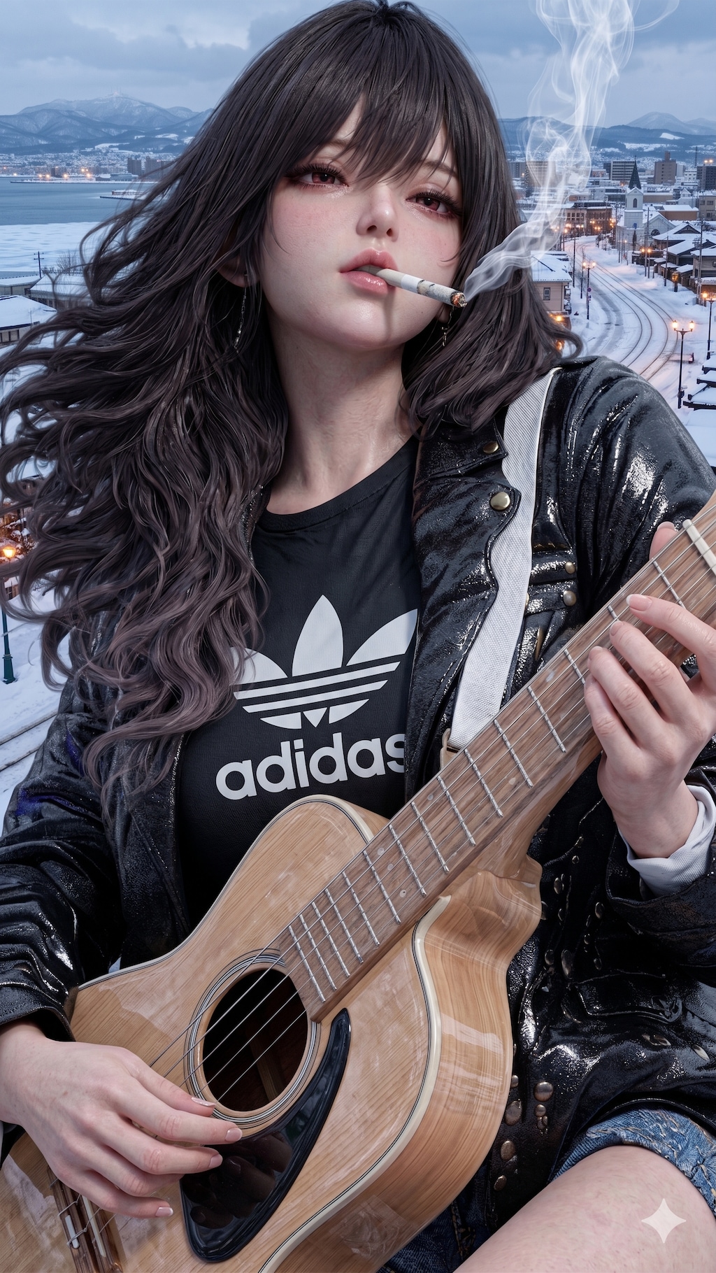 It's cold out, but why don't you stay and listen to one song?