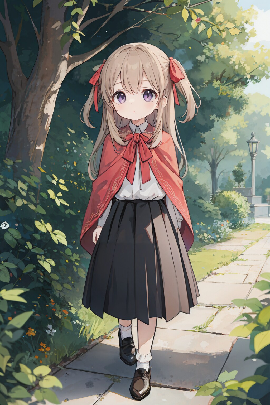 赤ポンチョ