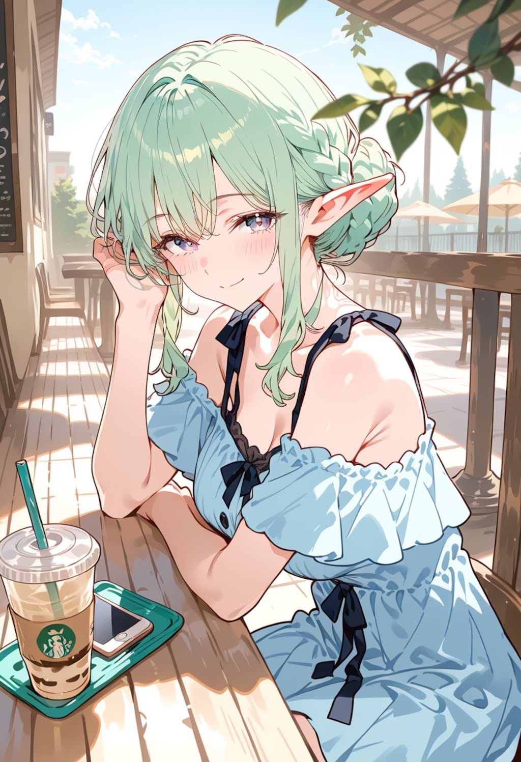 おはよう、今日は絶好のデート日和ね！