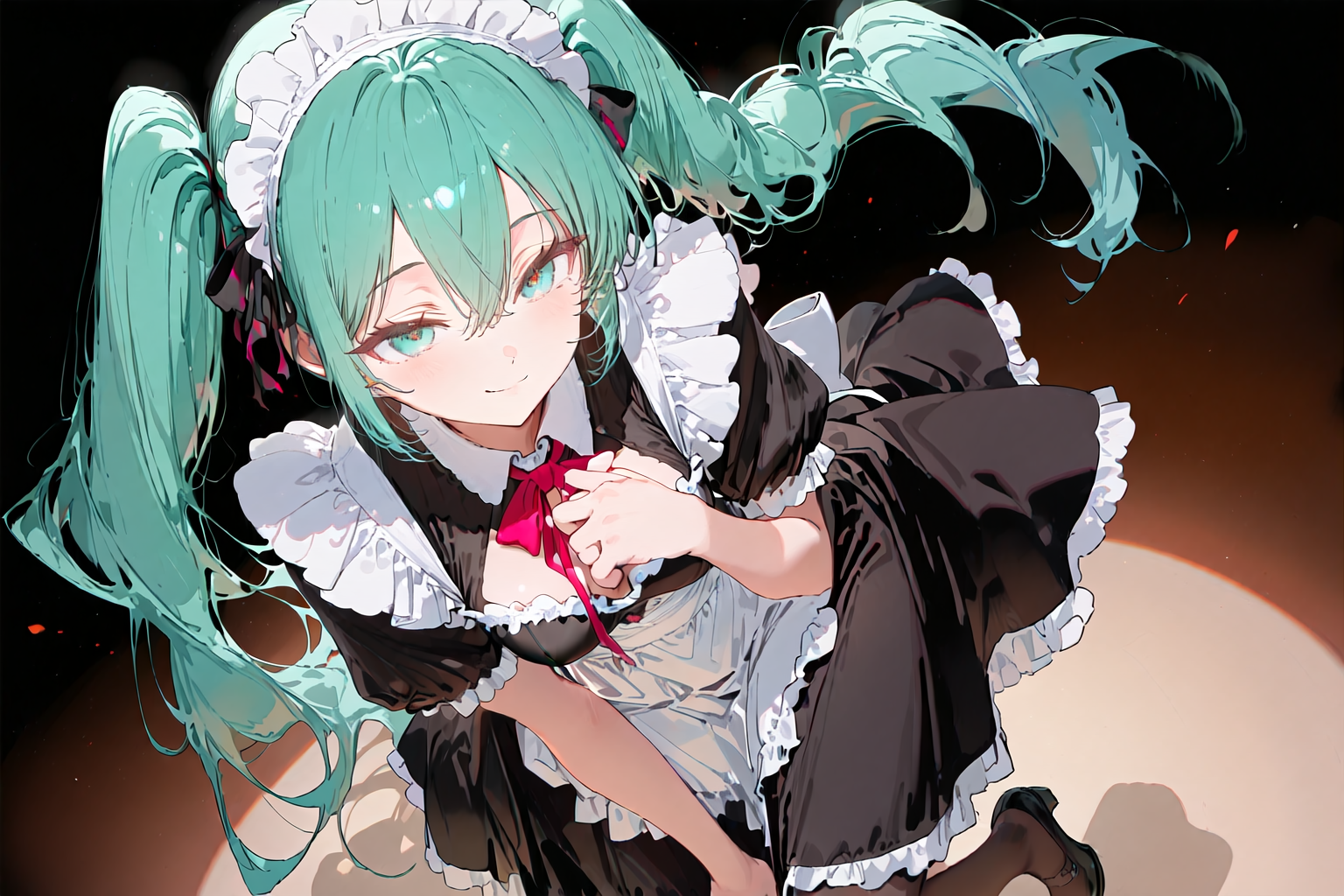 メイドみっく | の人気AIイラスト・グラビア