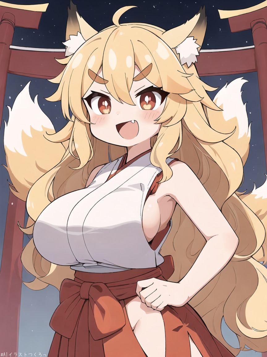脱ぎ脱ぎ妖狐さん