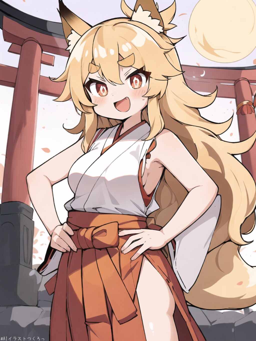 脱ぎ脱ぎ妖狐さん