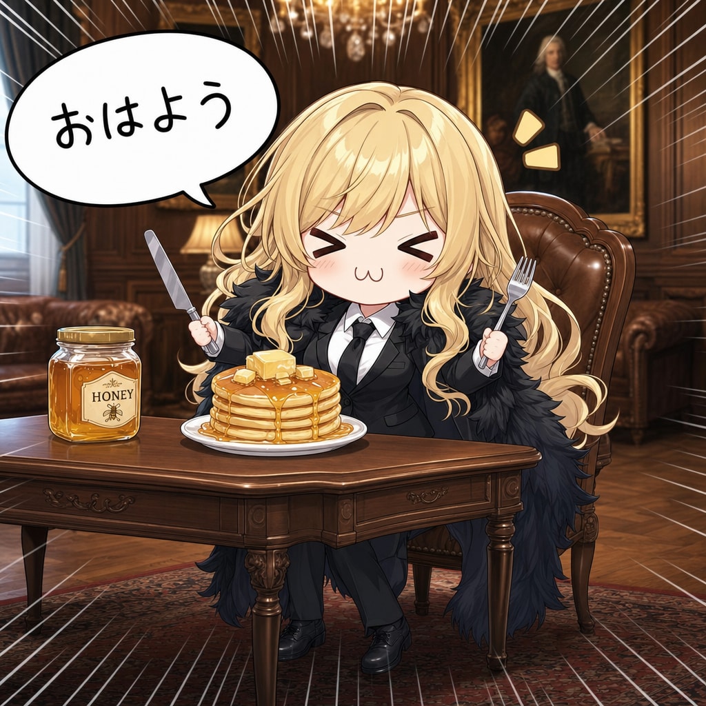 パンケーキとエリザベス