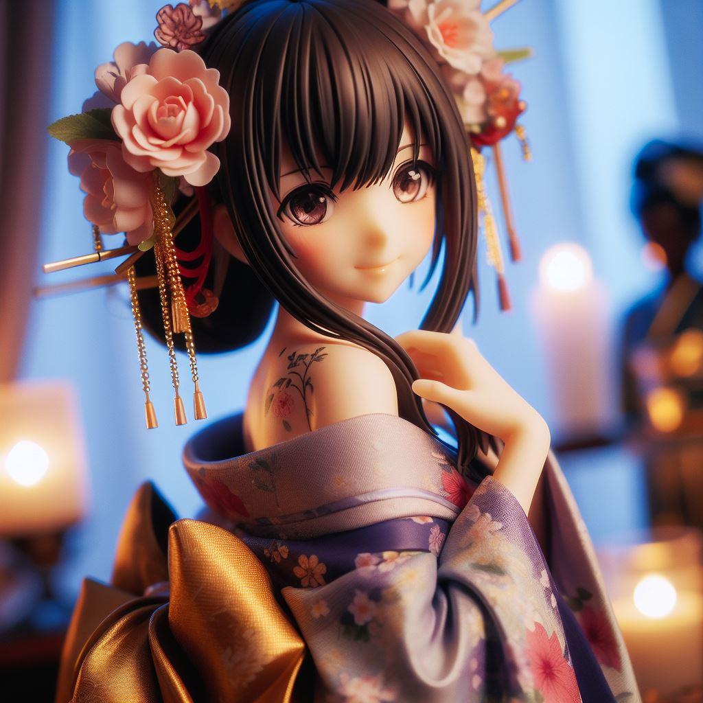 ★見返り美人の背中には