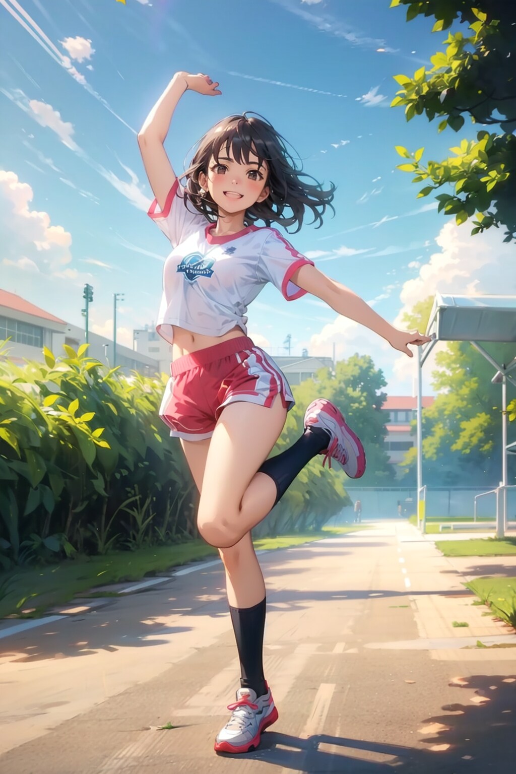 活動的な女の子 | の人気AIイラスト・グラビア