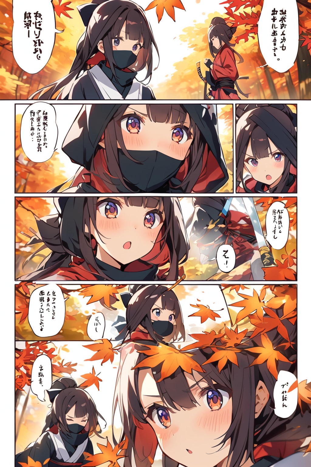 忍の密談 | の人気AIイラスト・グラビア