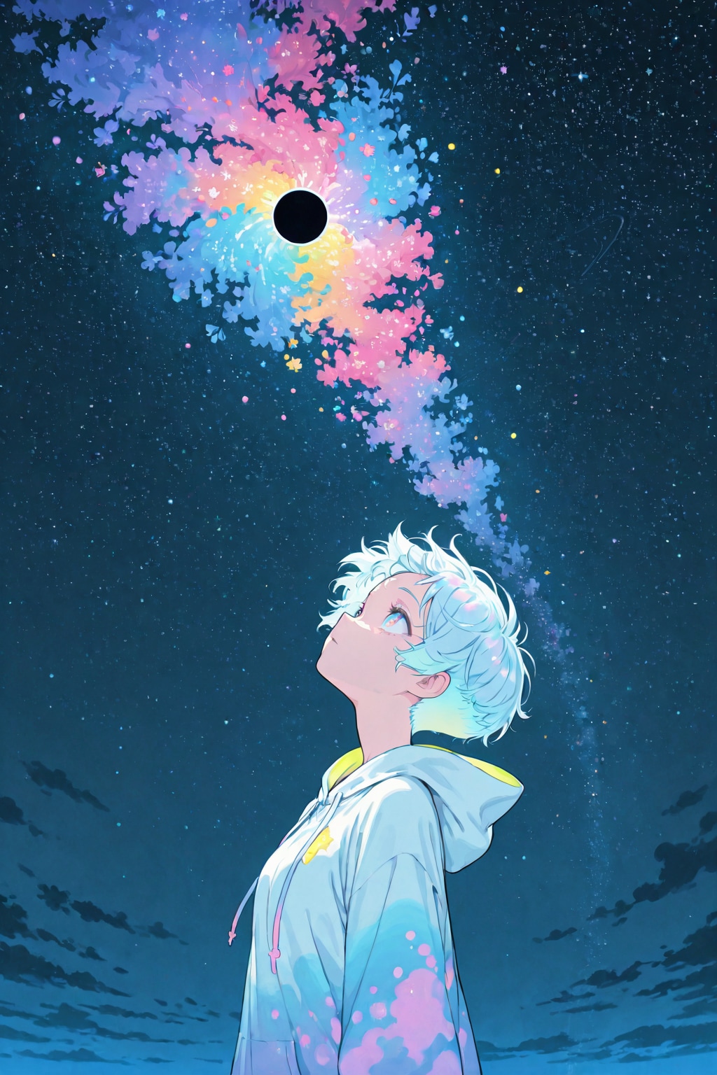 宇宙と女の子