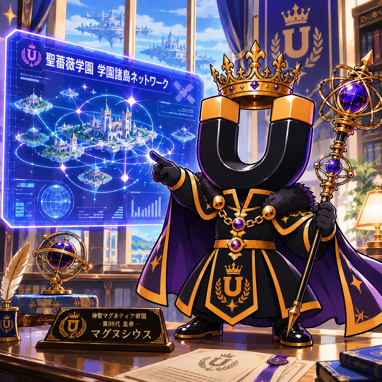 マグヌシウス帝（ルミエール・ビバーチェ画風）