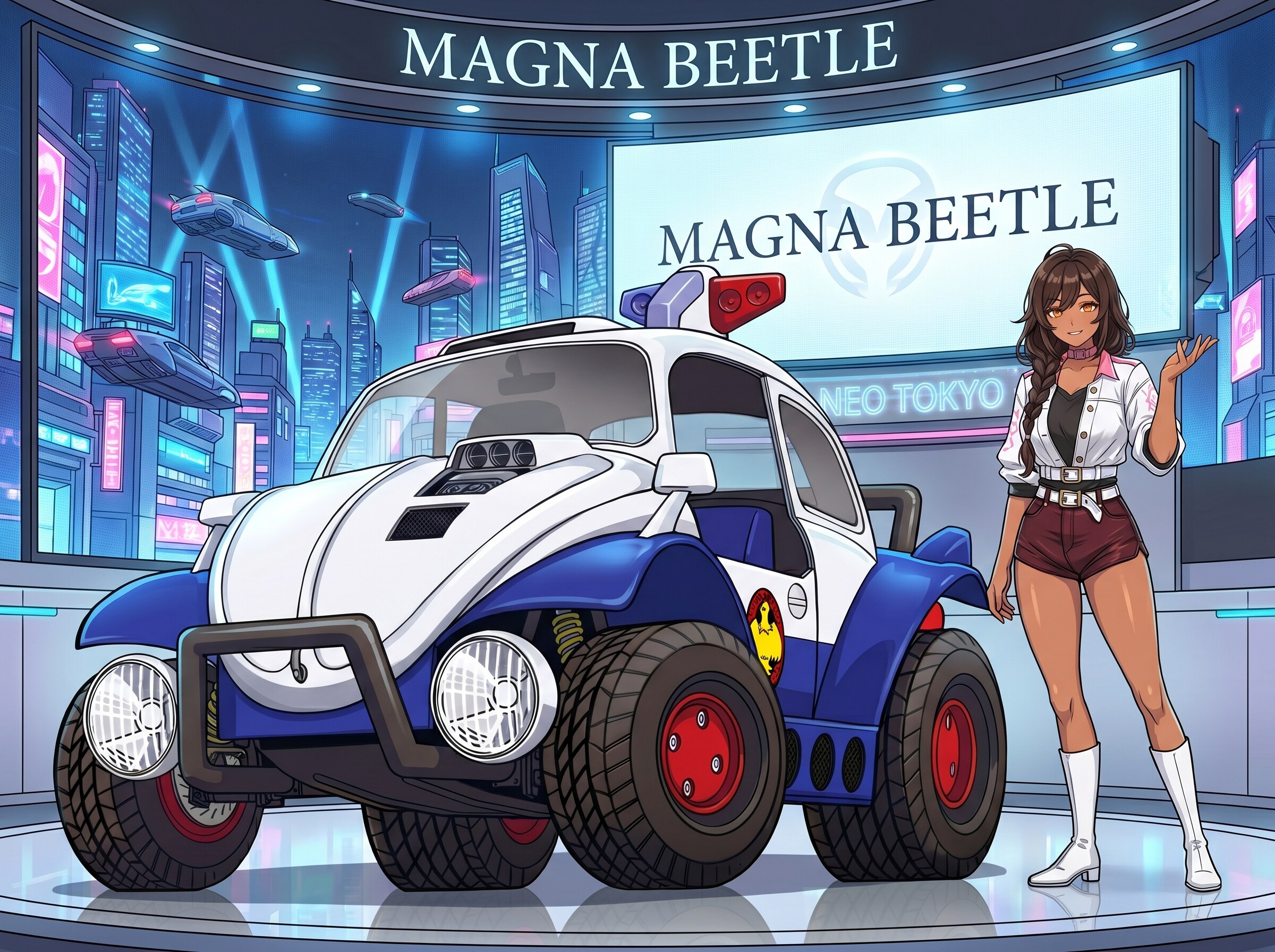 未来のパトカー | の人気AIイラスト・グラビア