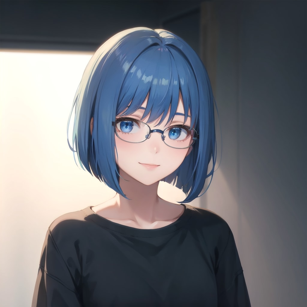 朝の光、レンズ越しの瞳