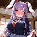 スカートの中を見せてくれる東方少女６ 3枚目