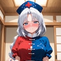 スカートの中を見せてくれる東方少女６ 4枚目