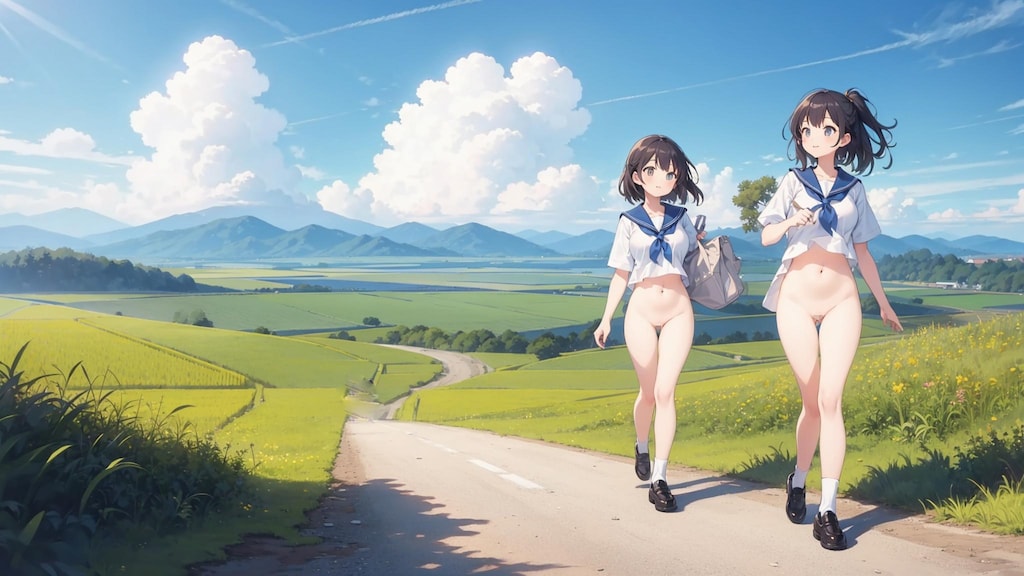 半裸登校