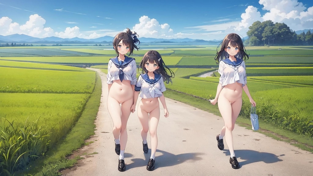 半裸登校
