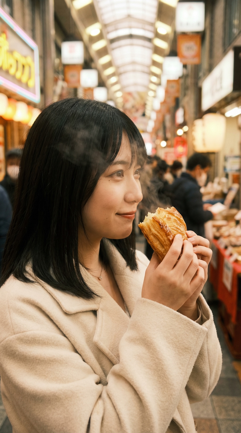 Warm Breath in a Narrow Street