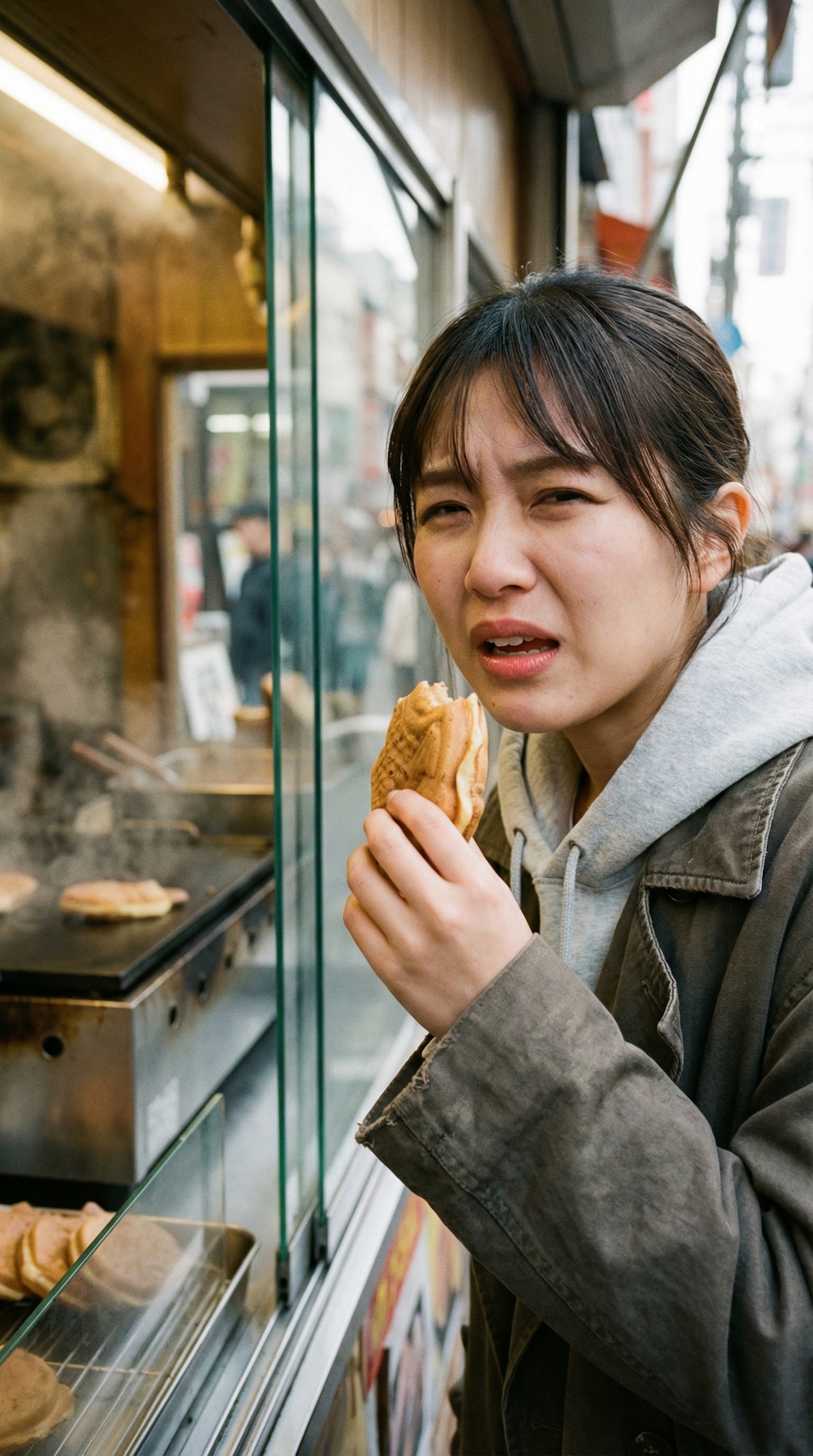 Warm Breath in a Narrow Street