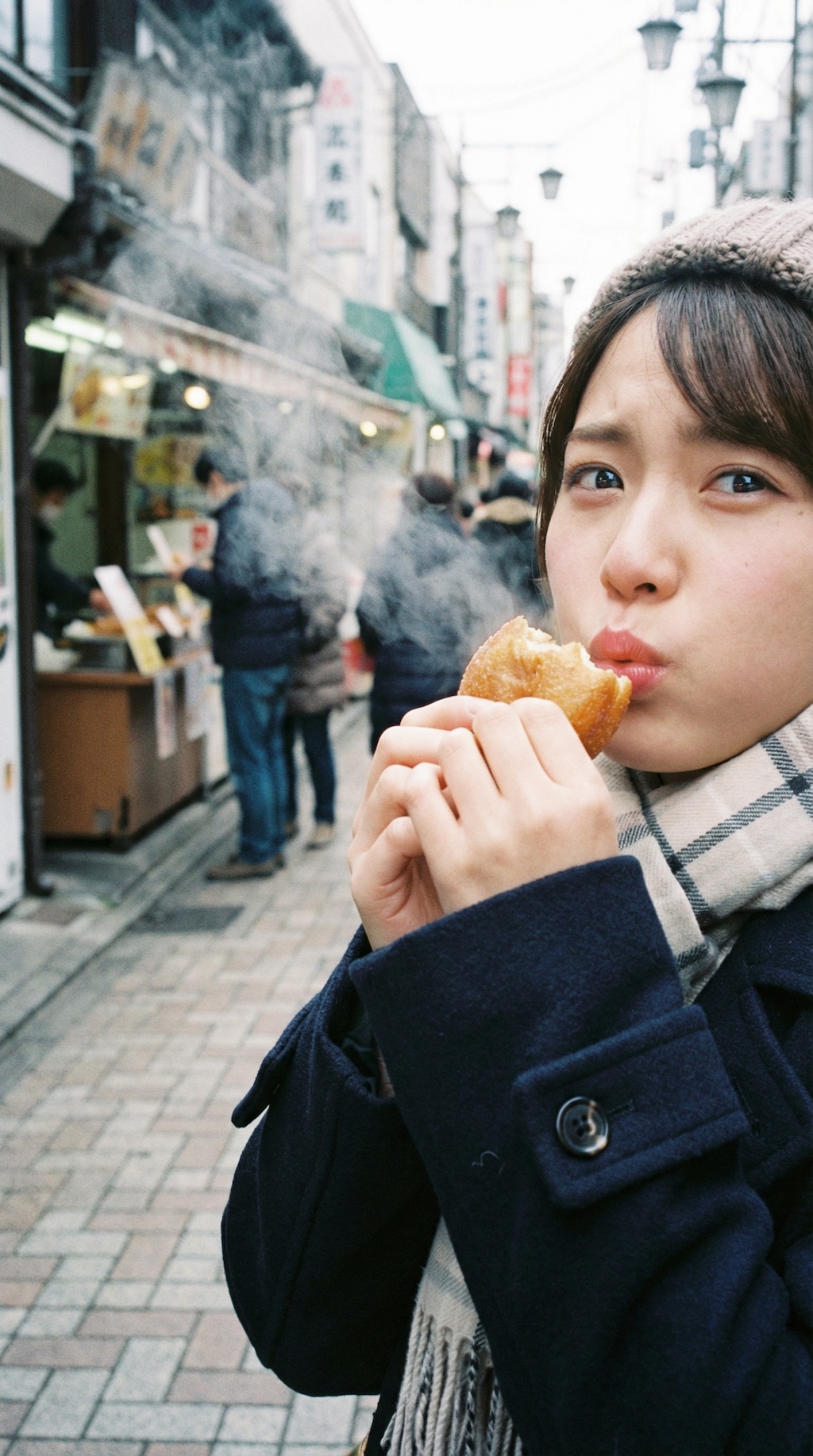 Warm Breath in a Narrow Street