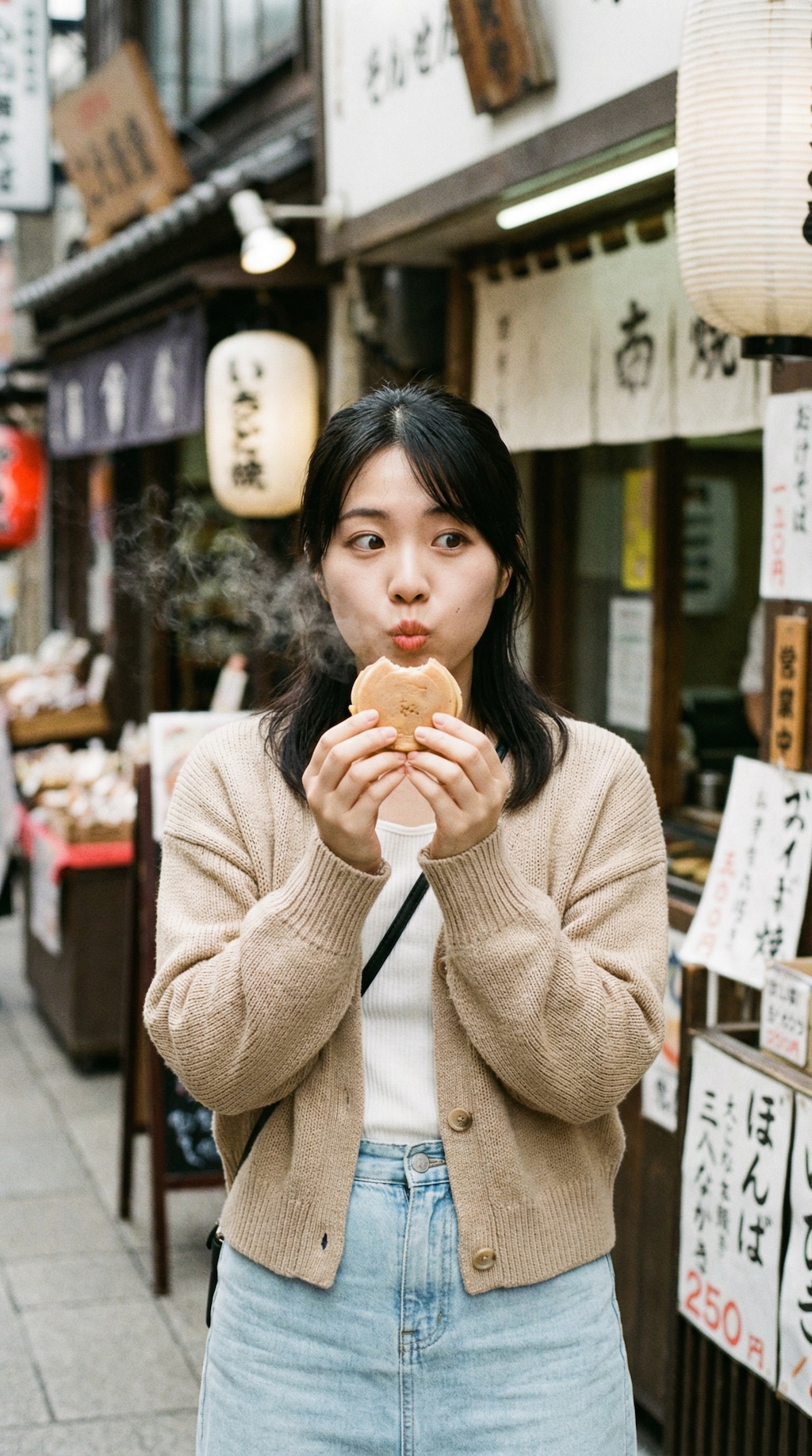 Warm Breath in a Narrow Street
