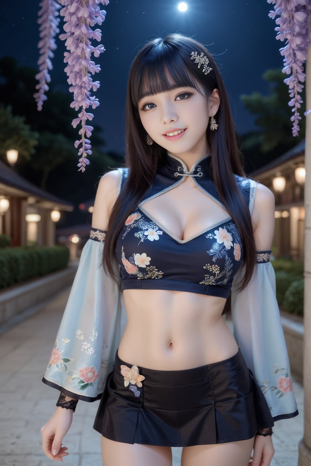 チャイナドレスの美女