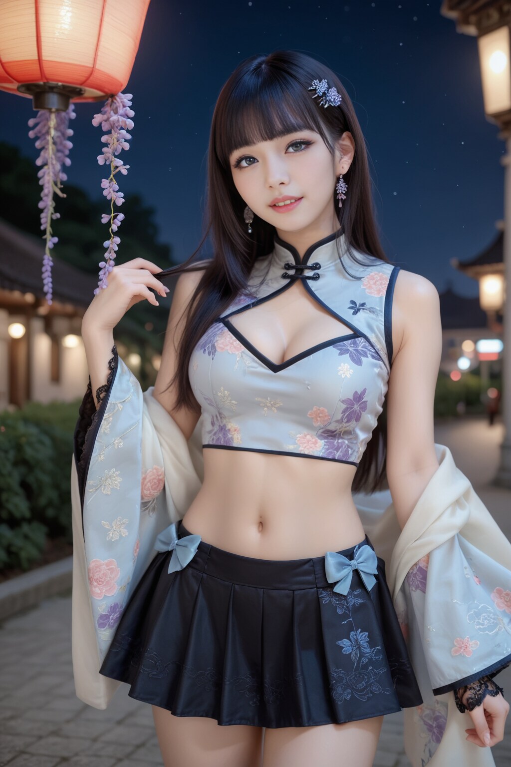 チャイナドレスの美女