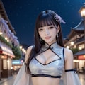 チャイナドレスの美女 10枚目