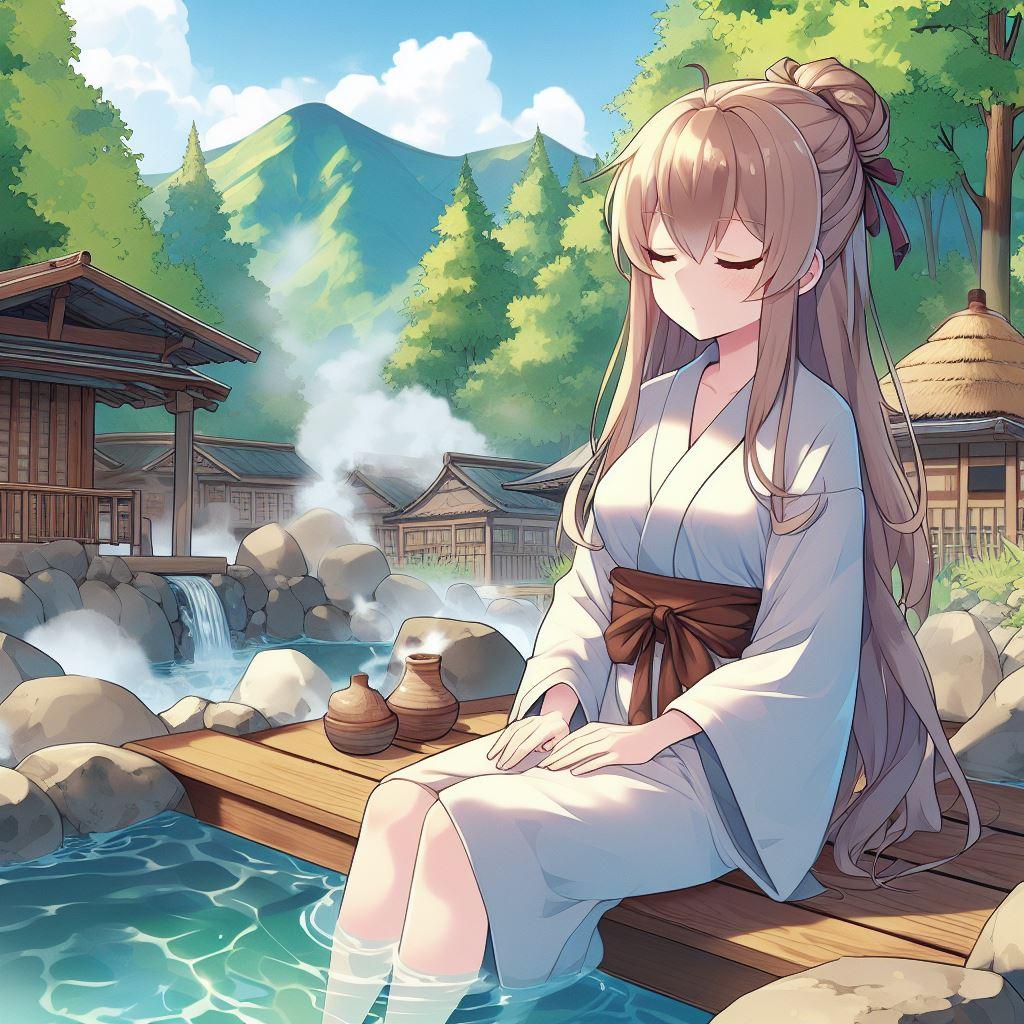 温泉　（足湯）