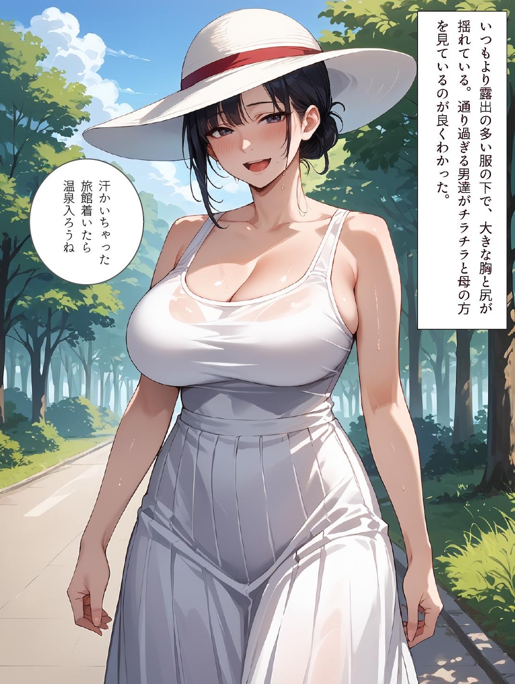 🌈体験版🌈♨️母と露天風呂付き客室のある温泉宿に行った話♨️ 2/3