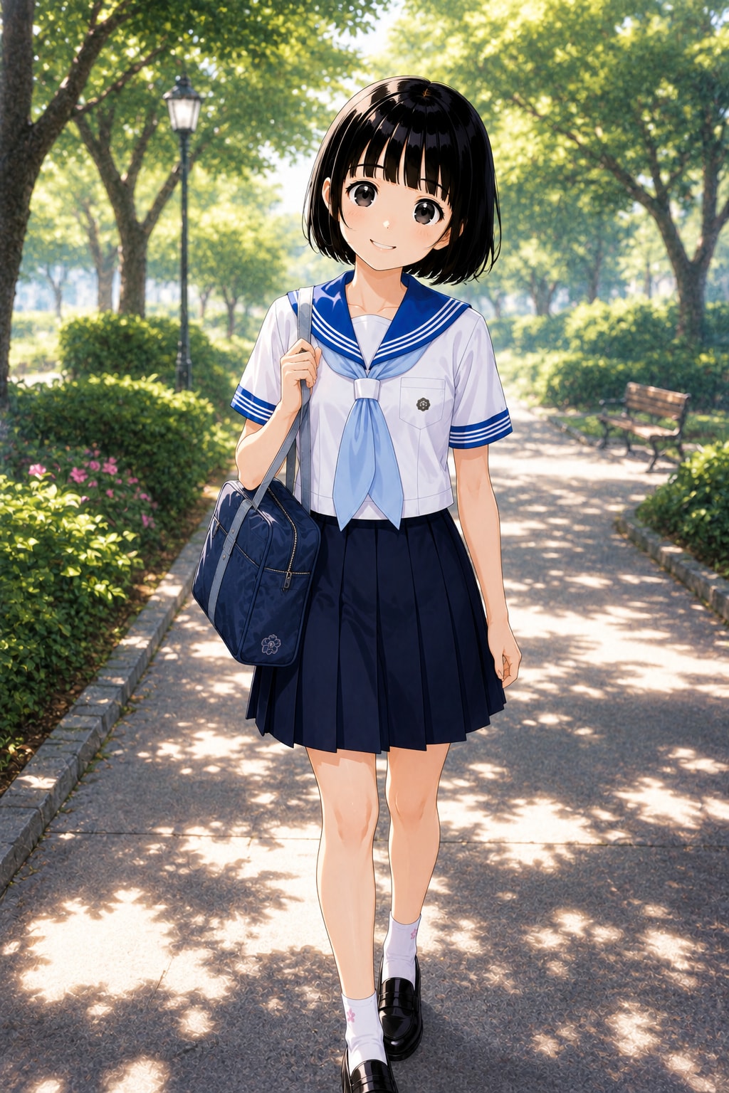 架空制服女子２２　小春ちゃん | の人気AIイラスト・グラビア