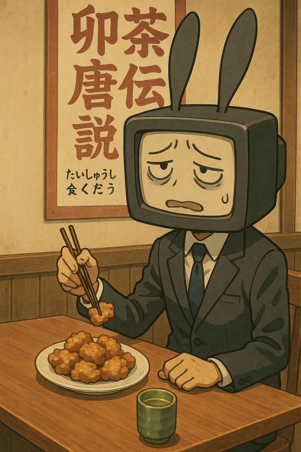 小説『心電アイズー卯茶唐伝説にて一息つくー』【ニャンノ世界】