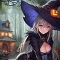 ハロウィンの魔女たち 2枚目