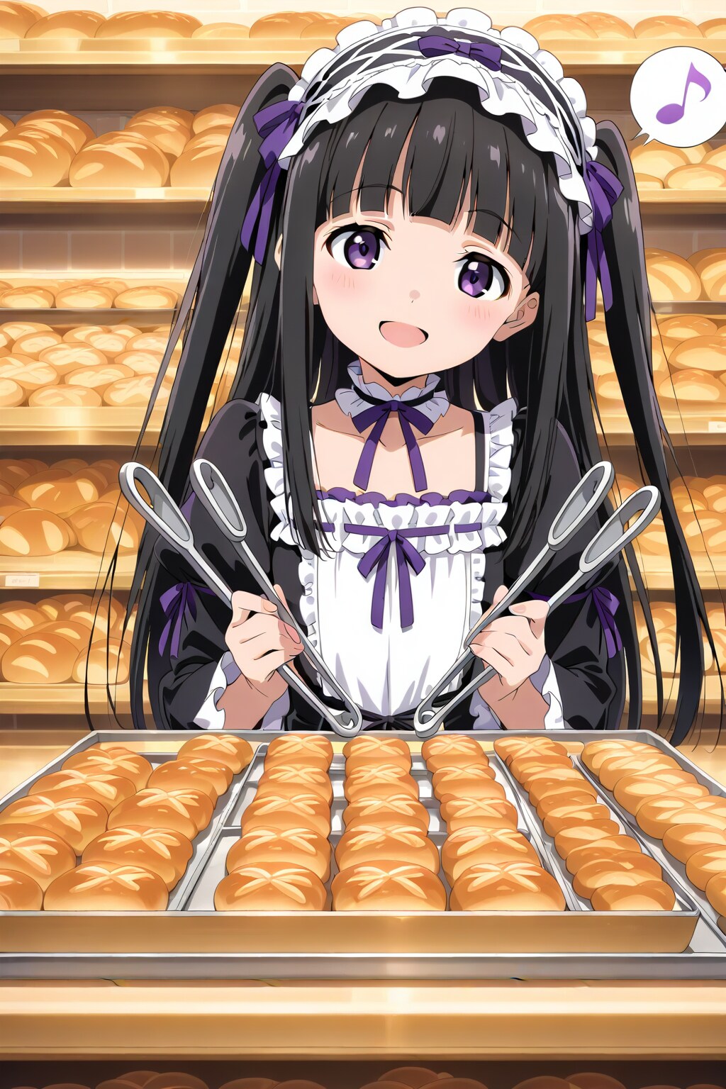 トングカチカチ♪