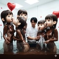 今年のバレンタインは手作り（全身コーティング）チョコだよ♪ 4枚目