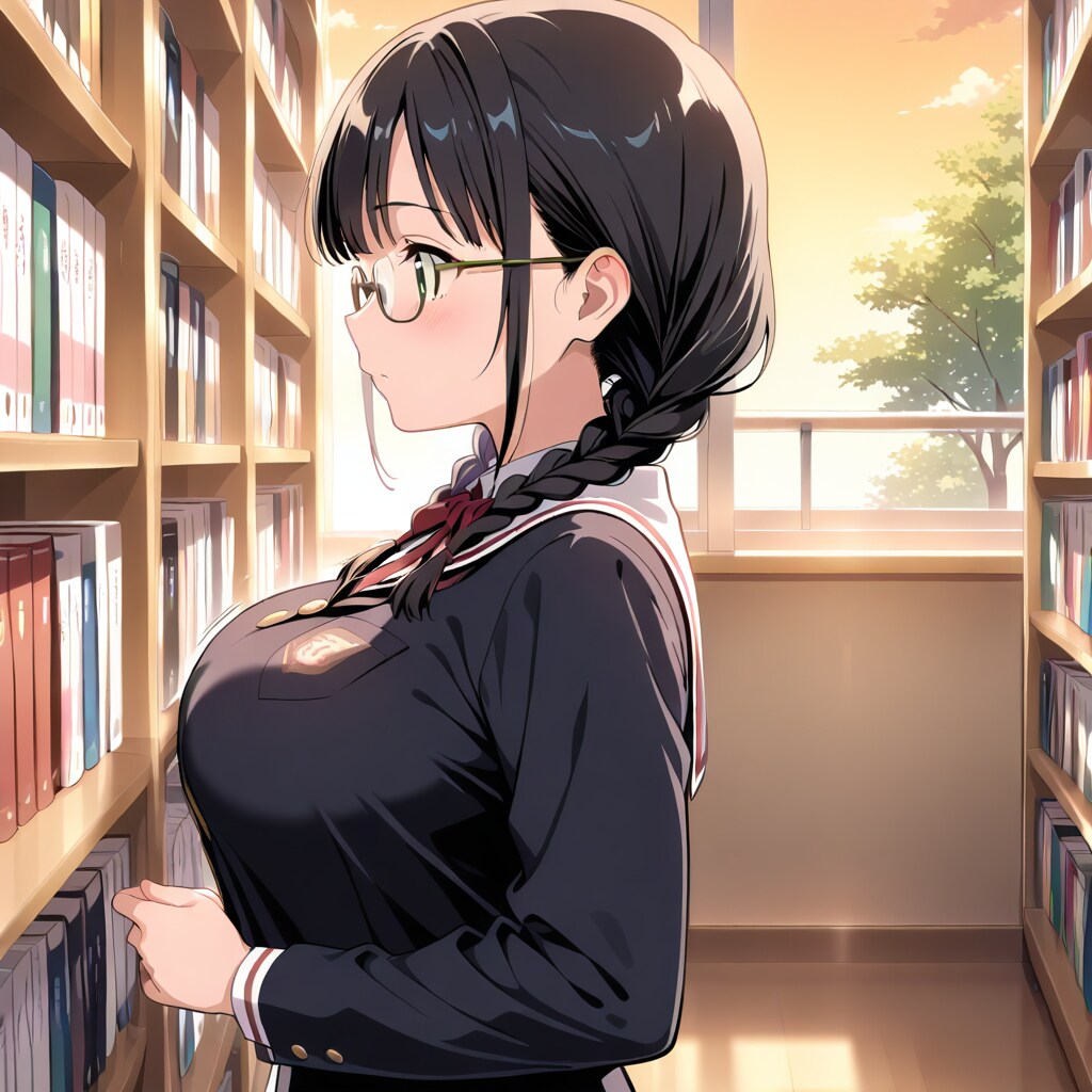 胸いっぱいの図書室で