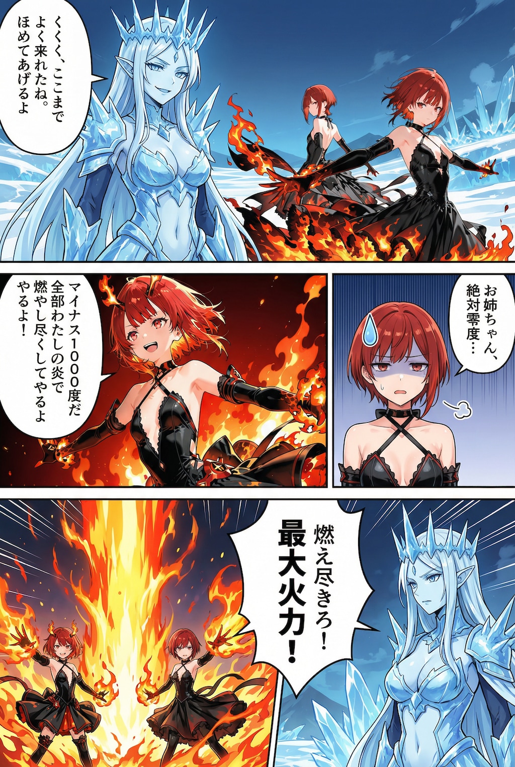 Geminiでマンガつくってみました😅