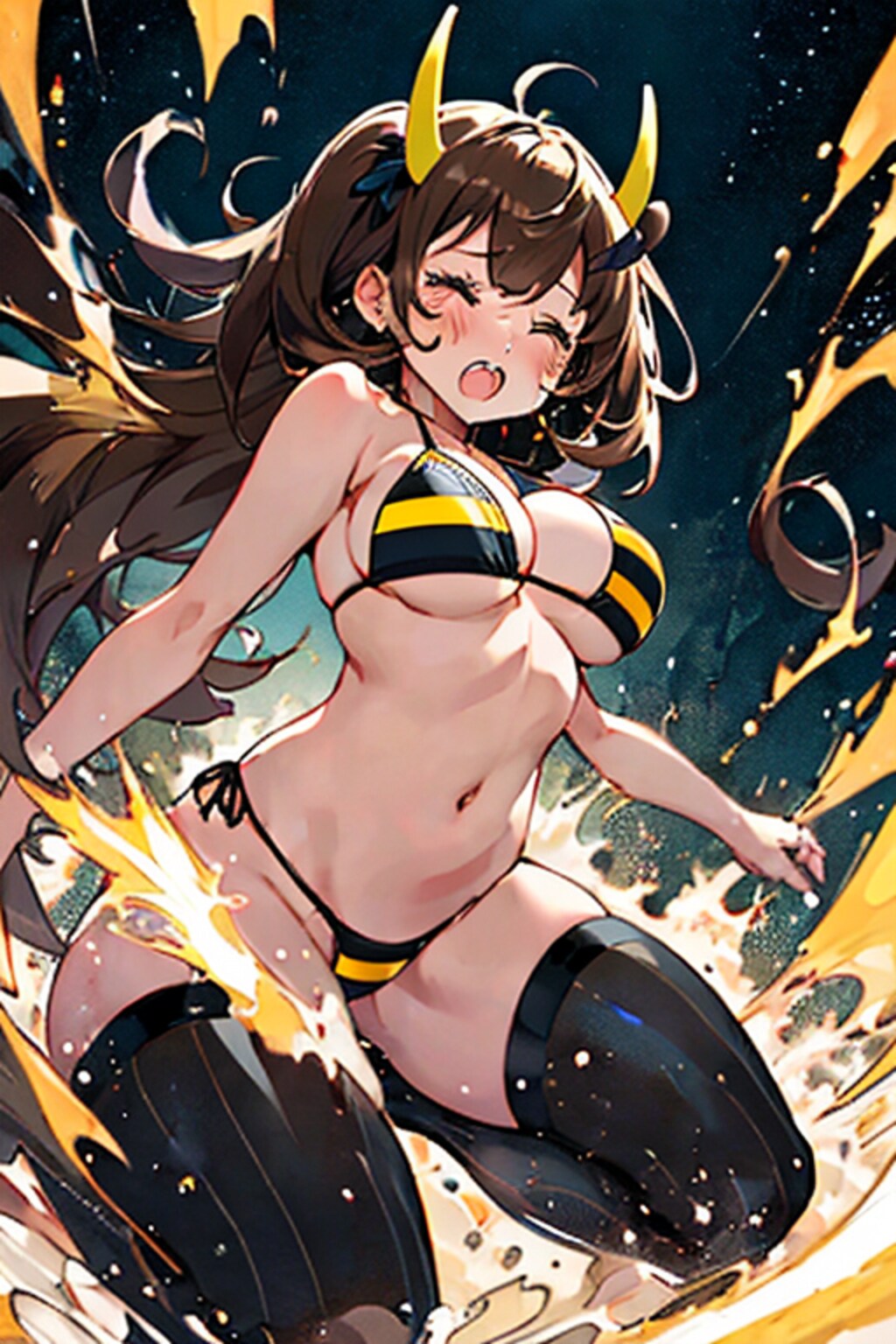 豆を強くぶつけないで、痛い！　痛いって!!