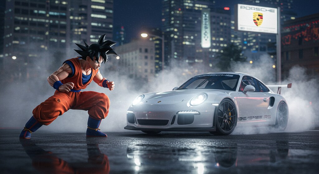 孫悟空とポルシェ