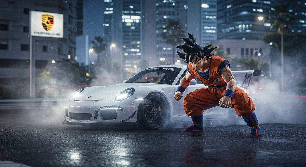 孫悟空とポルシェ