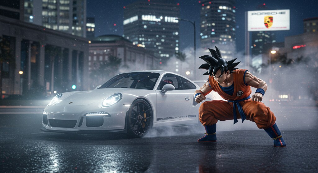 孫悟空とポルシェ